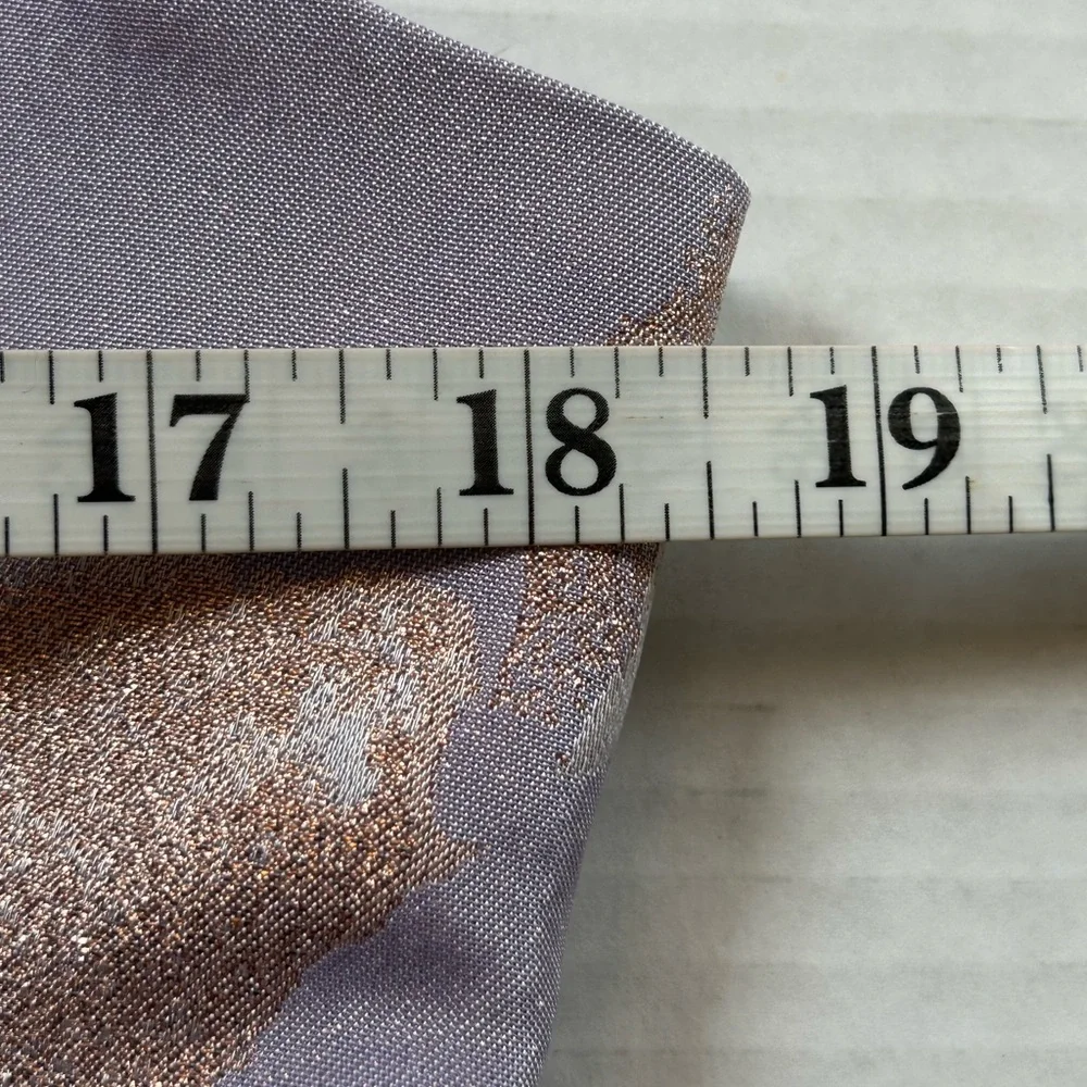 Adrianna Papell Pink and Gold Floral Midi Dress - Picture 14 of 16